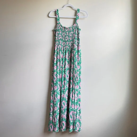 BODEN Peggy Paisley Jersey Maxi Dress Size 10 - Picture 6 of 16